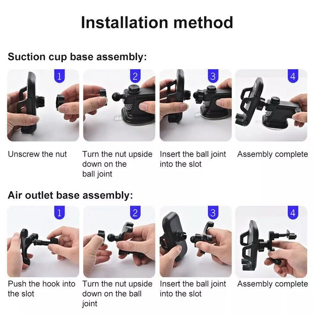 CabKit 3-in-1 Mobile Phone Holder