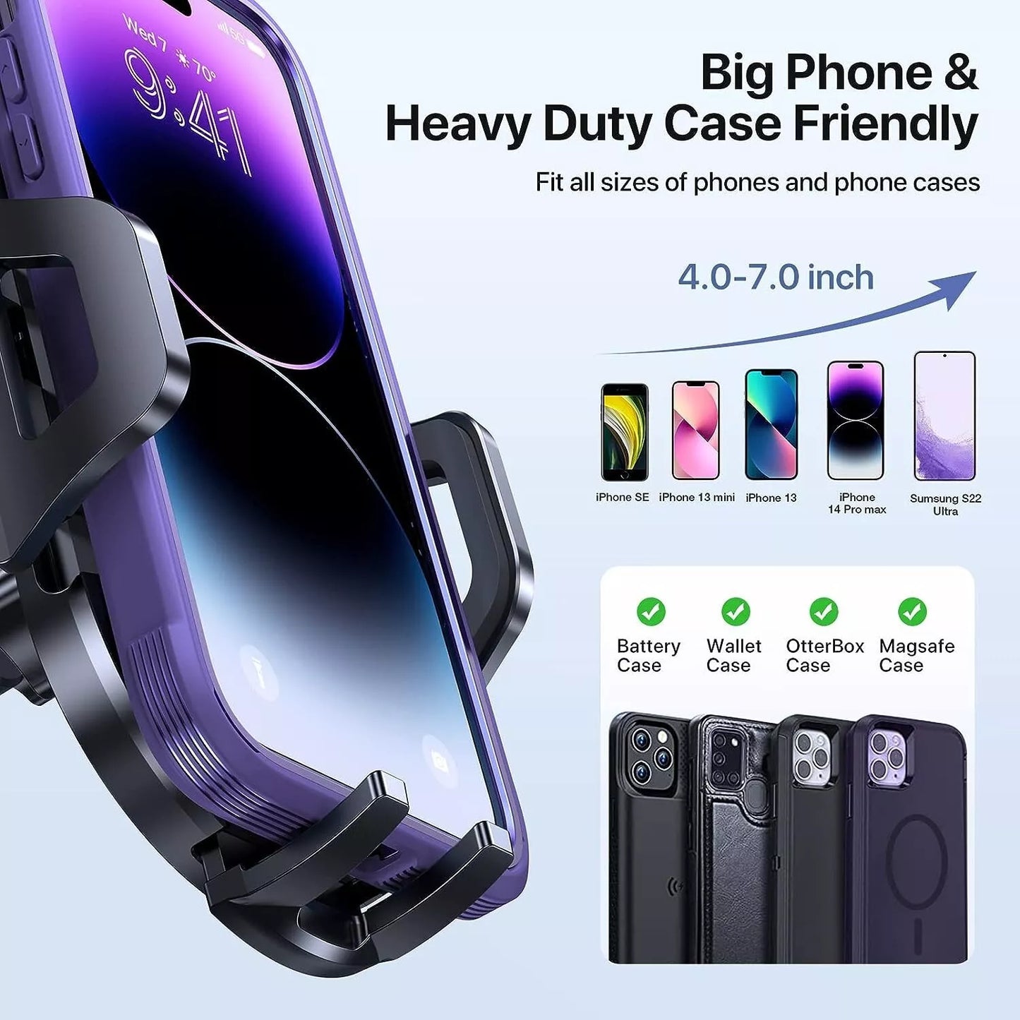 CabKit 3-in-1 Mobile Phone Holder